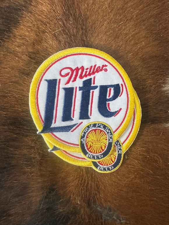 MILLER IRON ON PATCH