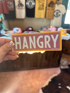 HANGRY STICKER