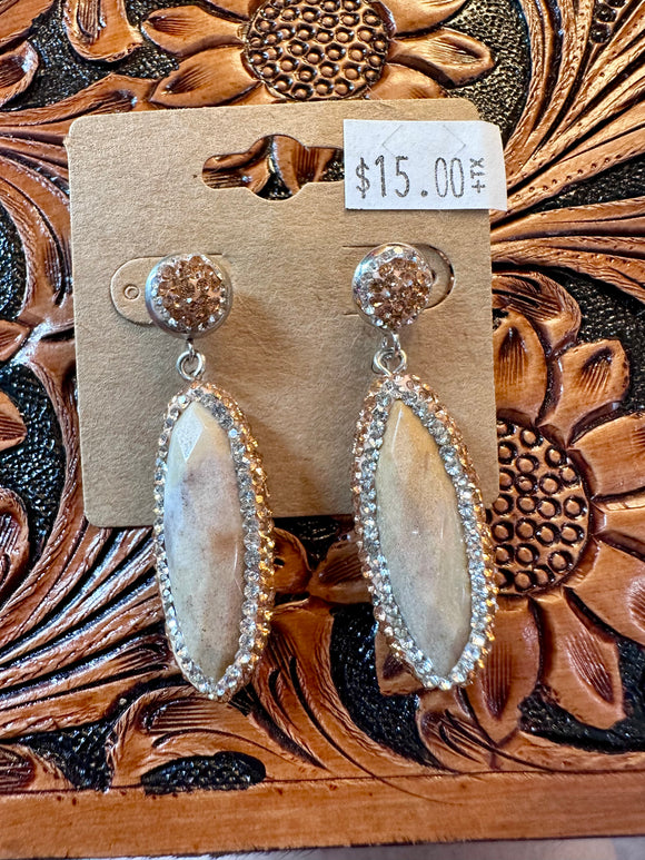 STONE EARRINGS #3