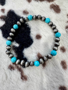 BEADED TURQUOISE BRACELET #3