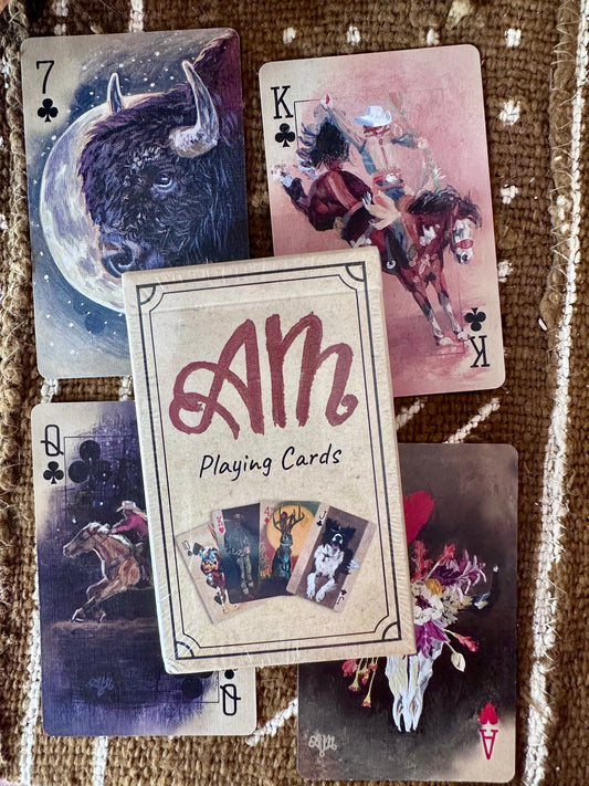 HAND PAINTED PLAYING CARDS