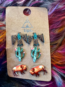 DESERT EARRING SET #1