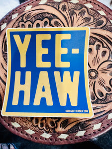 YEEHAW STICKER