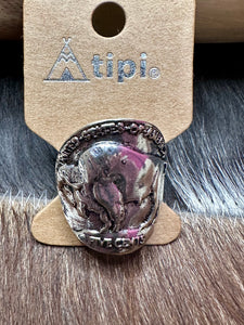 BUFFALO COIN RING