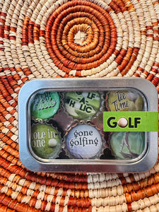 GOLF BOTTLE CAP MAGAZINE