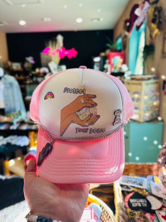 PROTECT YOUR PEACE TRUCKER HAT