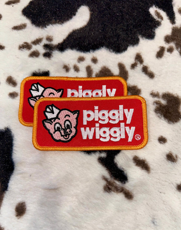 PIGGY IRON ON PATCH