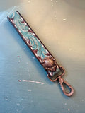 LEATHER WRISTLET KEYCHAIN