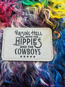 RAISING HELL LEATHER PATCH