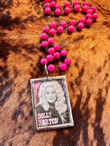 PINK DOLLY NECKLACE