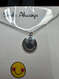 SMILE ALWAYS NECKLACE (silver)