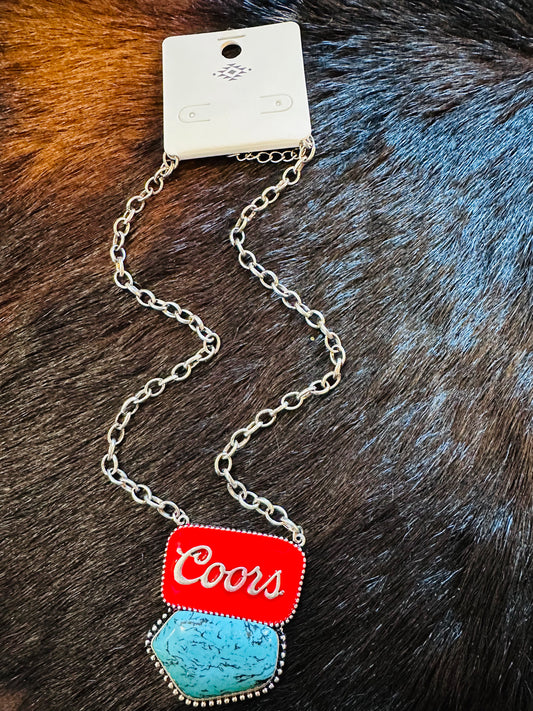 COORS TURQUOISE NECKLACE