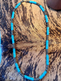 BIG BEAD TURQUOISE NECKLACE